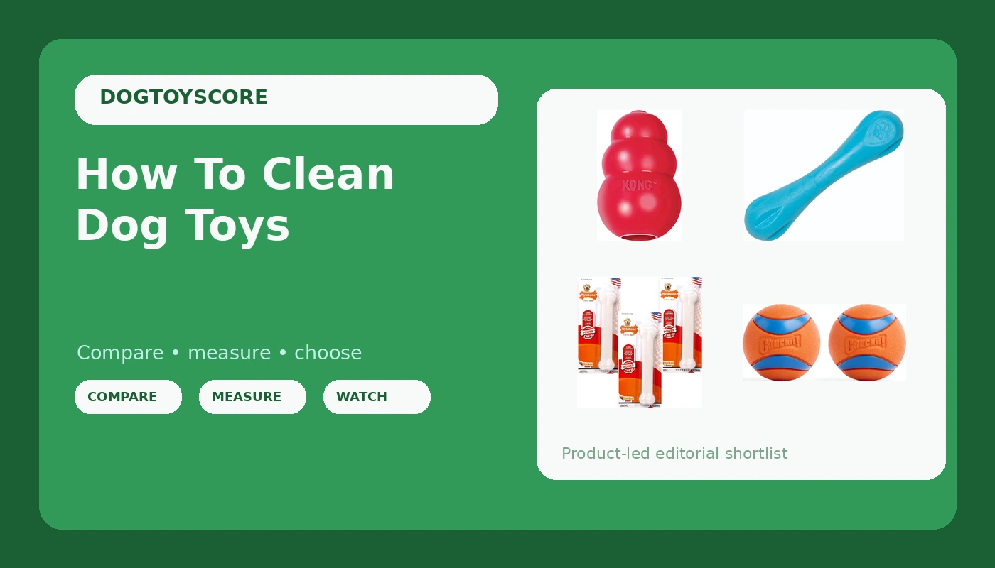 How To Clean Dog Toys - DogToyScore review with measurements and honest opinion