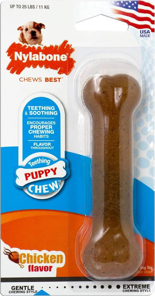 Budget pick: Nylabone Puppy Chew Teething Ring