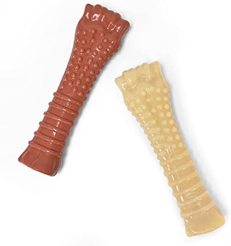 Nylabone Power Chew Textured Knuckle Bone Dog Chew Toys, X-Large, 2 Count